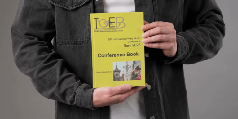 IGEB Conference Book 2026 dokumentiert aktuelle Blasmusikforschung